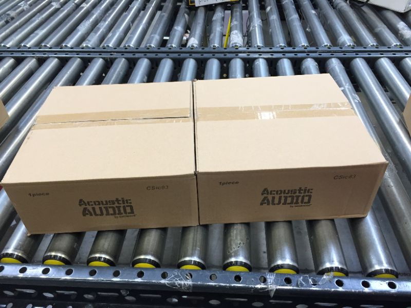 Photo 1 of Acoustic Audio CSic83 in Ceiling 8" Speaker Pair 3 Way Home Theater Speakers
2 Pack