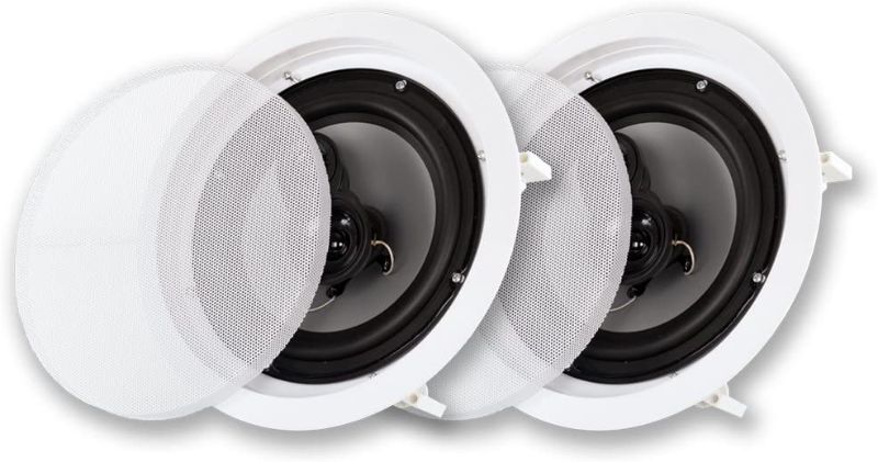 Photo 1 of Acoustic Audio CSic83 in Ceiling 8" Speaker Pair 3 Way Home Theater Speakers
2 Pack