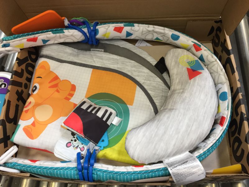 Photo 3 of Baby Einstein 4-in-1 Kickin' Tunes Music and Language Play Gym and Piano Tummy Time Activity Mat
