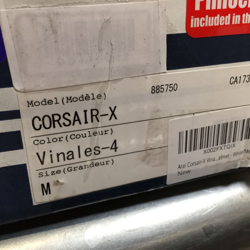 Photo 3 of Arai Corsair X Vinales 4 Helmet
Size: M