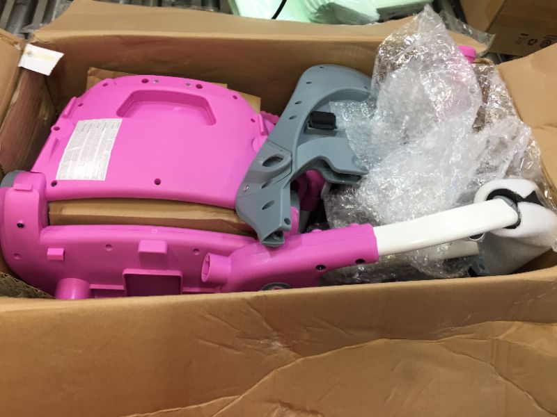 Photo 3 of Little Tikes Perfect Fit 4-in-1 Trike, Pink, 9 months - 5 years---BOX HAS SOME DAMAGE---58 x 25 x 33 inches

