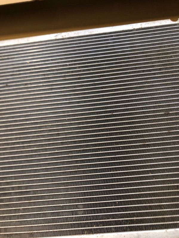 Photo 1 of 18.5X40X1" RADIATOR, UNKNOWN MAKE/MODEL.
USED, VERY DIRTY, UNKNOWN IF HAS ANY LEAKS, ALL FINNS LOOK GOOD NO MAJOR BENDS OR DENTS.