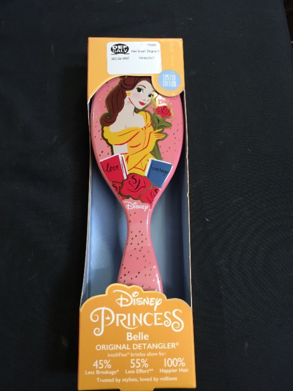 Photo 2 of Wet Brush Original Detangler Brush - Belle, Ultimate Princess Celebration - All Hair Types - Ultra-Soft Bristles Glide Through Tangles with Ease - Pain-Free Comb for Men, Women, Boys & Girls
