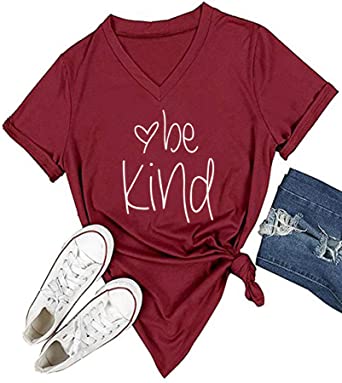 Photo 1 of DANVOUY Womens T Shirt Casual Cotton Short Sleeve V-Neck Graphic T-Shirt Tops Tees
SIZE MEDIUM