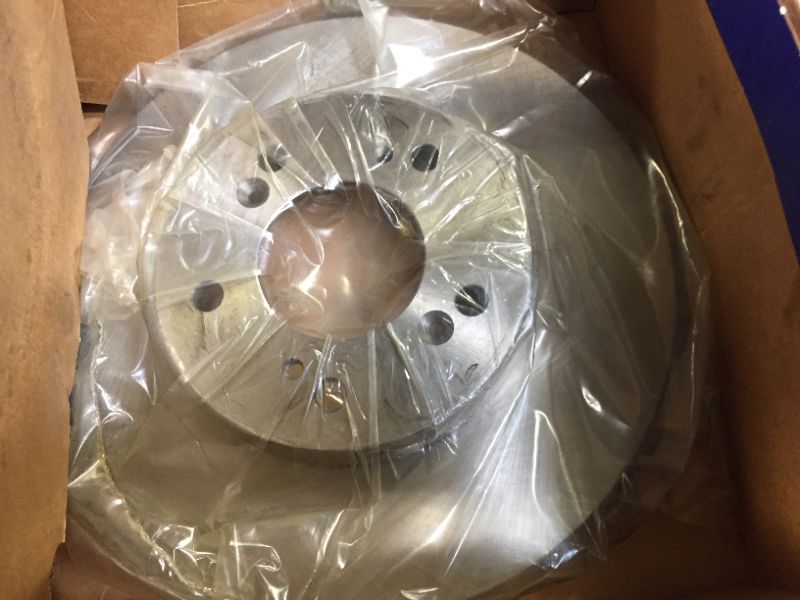 Photo 1 of 2 Disc brake Rotor Plates ---unknow model 
 
