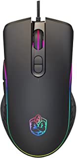 Photo 1 of Gaming Multiverse 8000 DPI 1000Hz RGB Wired PROGRAMMABLE+Software for Buttons, RGB Modes Gaming Mouse for Laptop Desktop 7 Buttons DPI 1000,1600,3200,6400, 8000. Windows VISTA/XP/7/8/10, MAC, OSX
