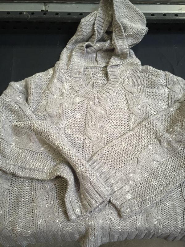 Photo 1 of WOMEN'S KNITTED HOODIE SIZE SMALL 