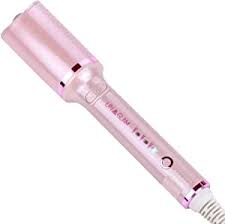 Photo 1 of Automatic Hair Curler 1-Inch Self-Rotating Curling Iron Styling Wand with 3-Temperatures 320-428F, Ion Conditioning and 30-Mins Auto Shut-Off
