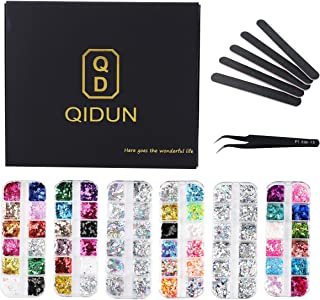 Photo 1 of 6 Box 3D Holographic Butterfly Nail Glitter 72 Colour/Set Sparkly Nail Sequins Flake Manicure Ultra Thin Sequins Metallic Shining Flakes for Nail Art Decoration & DIY Crafting (6BOX A)
FACTORY SEALED 