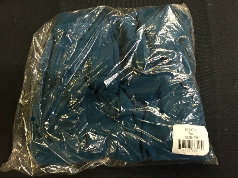 Photo 1 of Star Vixen Women's Petite Tapered Leg Cropped Pants, Teal, PM
