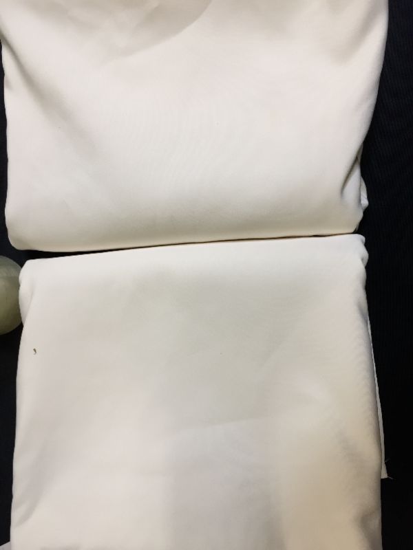 Photo 1 of 90" x 156" WHITE COVERS (STAINS ON ITEM)