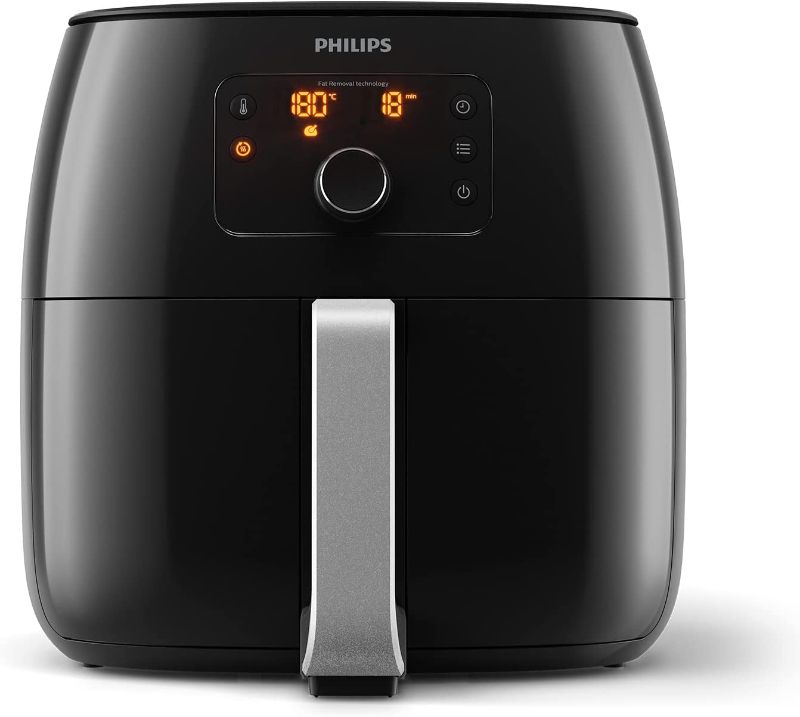 Photo 1 of Philips Premium Airfryer XXL with Fat Removal Technology, 3lb/7qt, Black, HD9650/96
