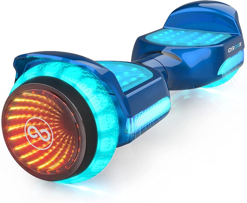 Photo 1 of Gyroor Hoverboard G11 Newest Flash Light with 500W Motor,Off Road All Terrian 6.5" Self Balancing Hoverboards with Bluetooth Music Speaker and UL 2272 Certified for Kids Adults Gift.
BRAND NEW FACTORY SEALED