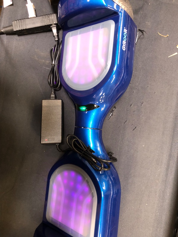 Photo 3 of Gyroor Hoverboard G11 Newest Flash Light with 500W Motor,Off Road All Terrian 6.5" Self Balancing Hoverboards with Bluetooth Music Speaker and UL 2272 Certified for Kids Adults Gift.
BRAND NEW FACTORY SEALED