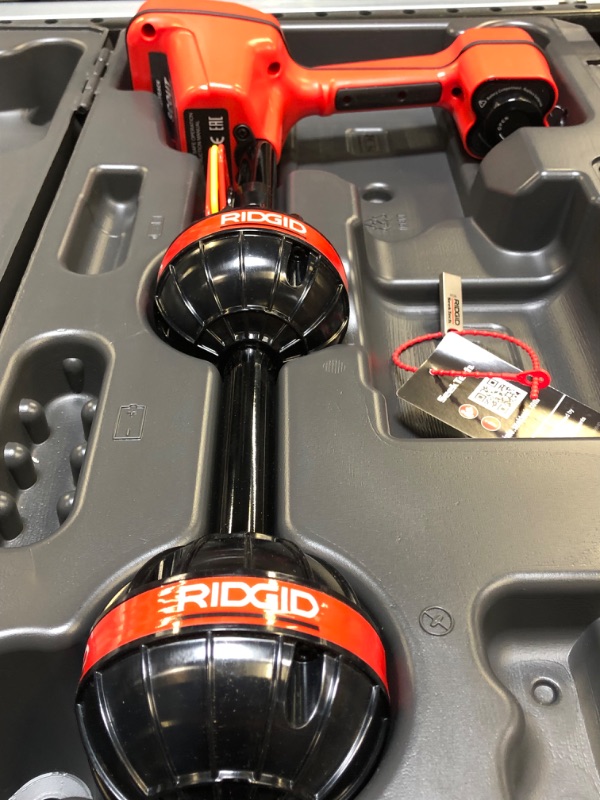 Photo 10 of RIDGID 19238 NaviTrack Scout Locator, Underground Pipe Locator and Underground Cable Location Device & 16728 Remote Transmitter (512 Hertz Sonde) for Underground Pipe Location,Red/Black,Small 
