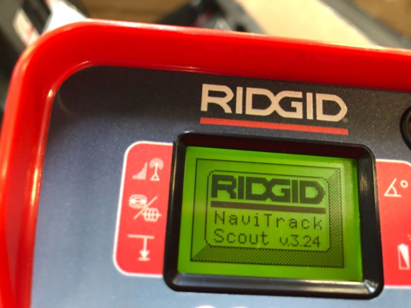 Photo 5 of RIDGID 19238 NaviTrack Scout Locator, Underground Pipe Locator and Underground Cable Location Device & 16728 Remote Transmitter (512 Hertz Sonde) for Underground Pipe Location,Red/Black,Small 
