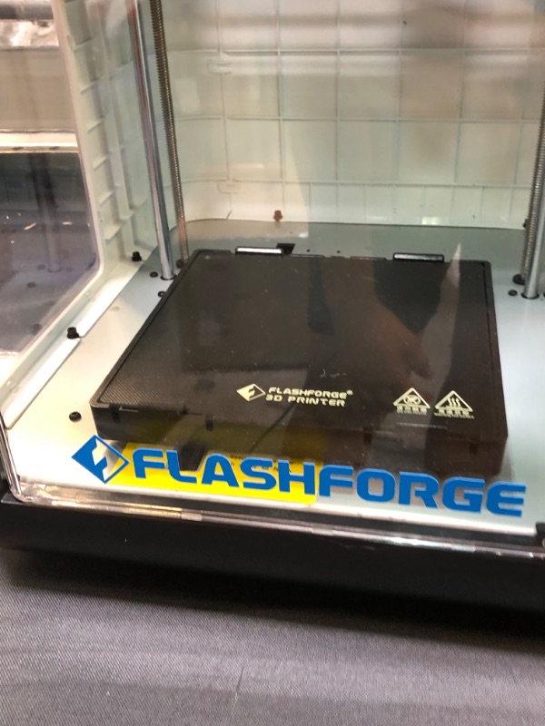 Photo 4 of Flashforge 3D Printer Adventurer 3 Pro, Auto Leveling Glass Hot Bed, Built-in HD Camera, 8GB Internal Storage, Touchscreen, Filament Detection, Wi-Fi Cloud Printing, Fully Assembled 150X150X150 mm
