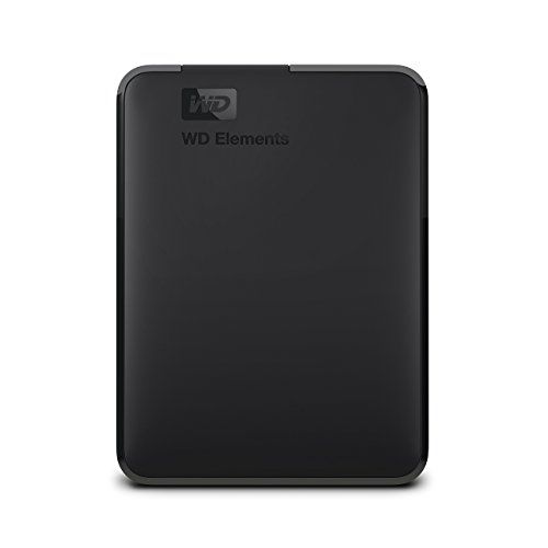 Photo 1 of WD 1TB Elements Portable External Hard Drive HDD, USB 3.0, Compatible with PC, Mac, PS4 & Xbox - WDBUZG0010BBK-WESN, Black
