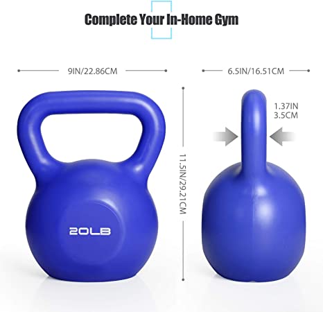 Photo 1 of Adjustable Kettlebell Weights Strength Training Solid Iron Kettle Ball Exercise Handle Grip Kettlebells 