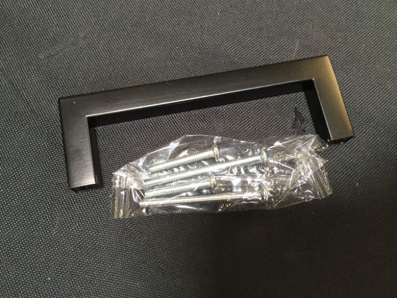 Photo 1 of 25 PACK CABINET HANDLES BLACK ~4"