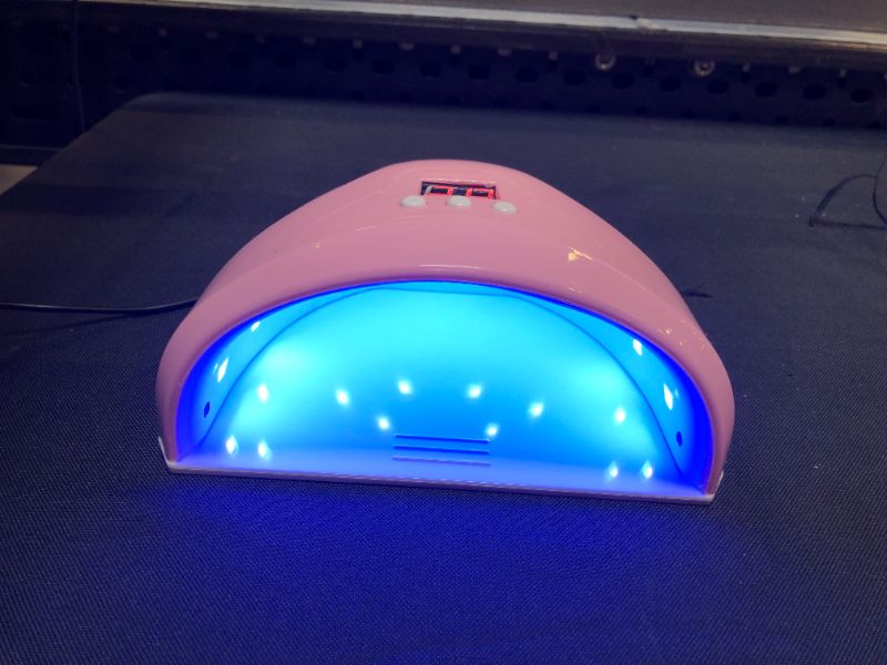 Photo 2 of generic UV LED lamp with timer 