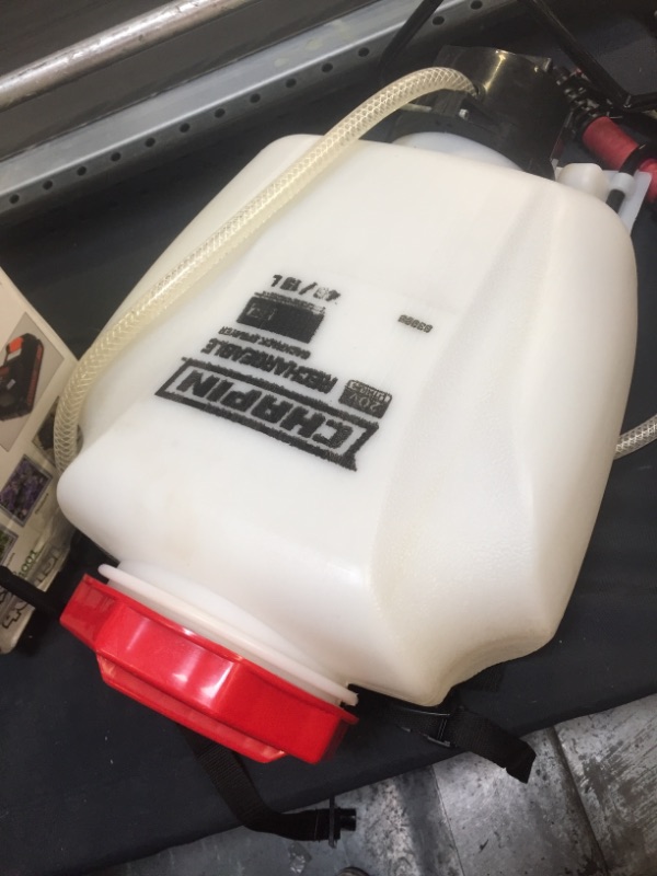 Photo 1 of Chapin Wide-Mouth Battery Powered Backpack Sprayer