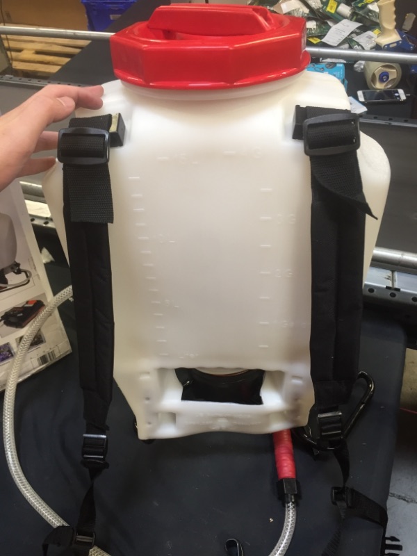 Photo 1 of Chapin Wide-Mouth Battery Powered Backpack Sprayer