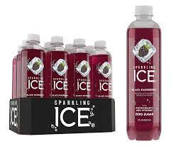 Photo 1 of Set of 2 Sparkling Ice® Naturally Flavored Sparkling Water, Black Raspberry 17 Fl Oz 12 pack