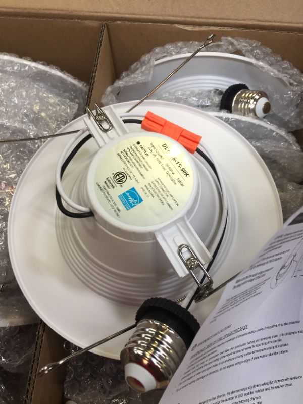 Photo 5 of 10-Pack 6 Inch LED Disk Light 