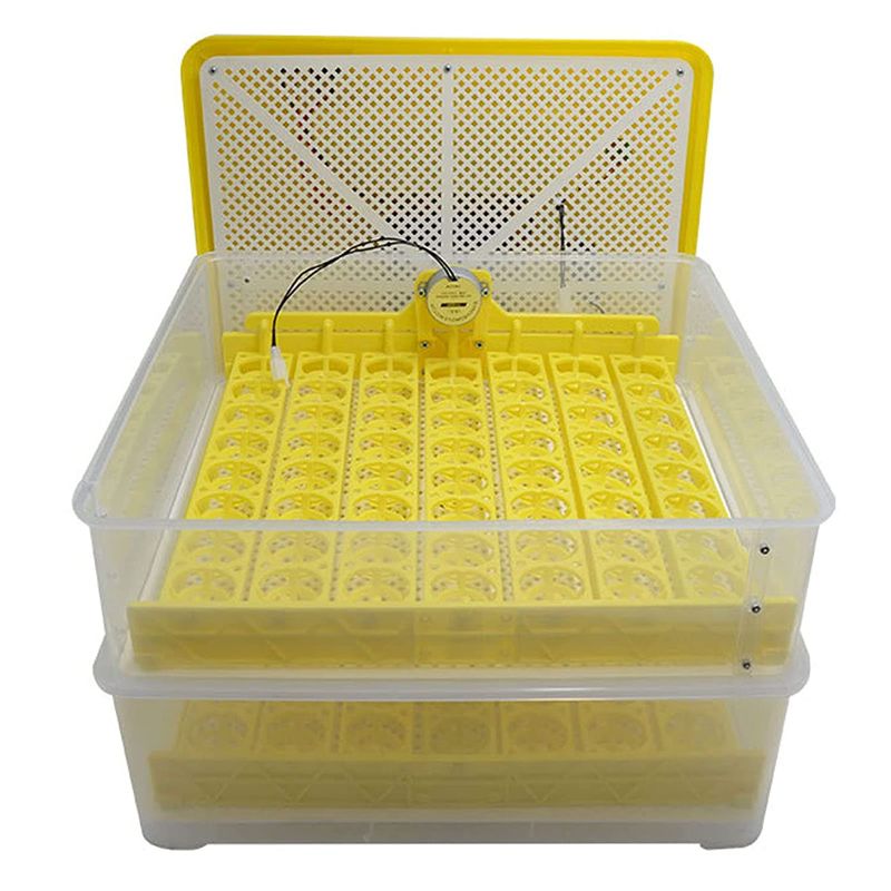 Photo 1 of 96 Eggs Incubator Large Capacity Intelligent Incubator with Water Injector Turn Chicken Duck Quail Bird Eggs Automatically Incubator (Upgraded)
