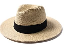 Photo 1 of FURTALK Panama Hat Sun Hats for Women Men Wide Brim Fedora Straw Beach Hat UV UPF 50
large 