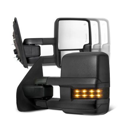 Photo 1 of Ford F250 Super Duty 2008-2016 Tow Mirror  Smoked LED Lights Power Heated
