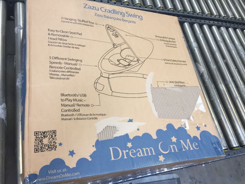 Photo 1 of Dream On Me, Zazu Swing, Grey and Blue
