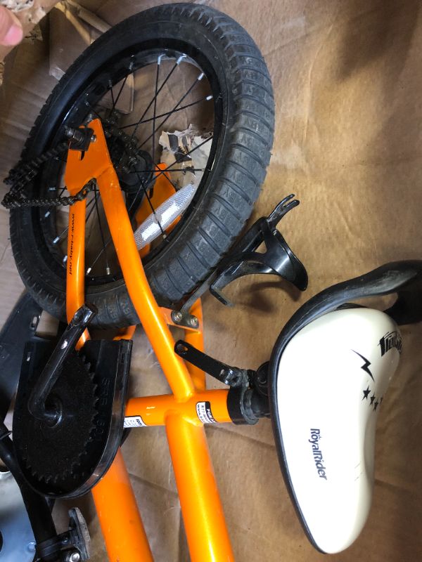 Photo 2 of RoyalBaby Freestyle Kids Bike 3-12 Years, Orange
