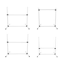 Photo 1 of Mimu Agility Jump Bars - 4 Pack Exercise Hurdles Backyard Dog Agility Equipment