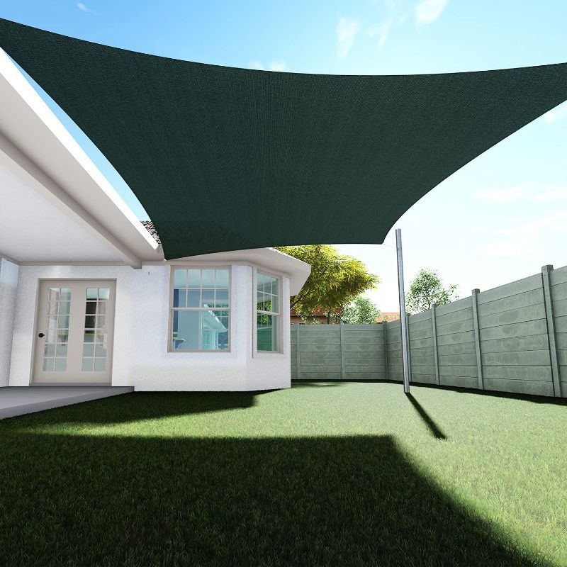 Photo 1 of 9'x21' Sun Shade Sail for Outdoor Facility and Activities