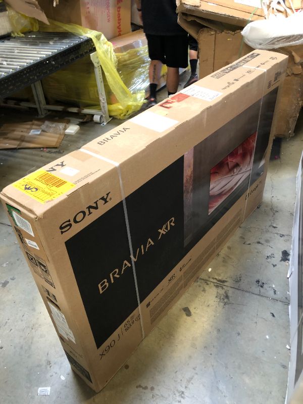 Photo 7 of Sony X90J 65 Inch TV: BRAVIA XR Full Array LED 4K Ultra HD Smart Google TV with Dolby Vision HDR and Alexa Compatibility XR65X90J- 2021 Model
