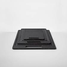 Photo 1 of 3pc Polygranite Cutting Mat Set Black - Made By Design™