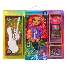 Photo 1 of Rainbow High Rockstar Carmen Major Fashion Doll. Box Packaging Damaged, Item is New