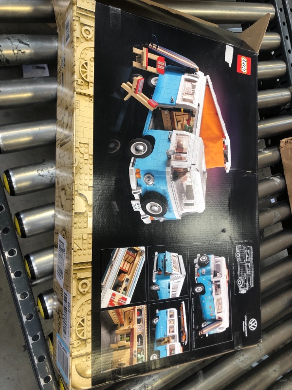 Photo 2 of LEGO Volkswagen T2 Camper Van 10279 Building Kit; Build a Displayable Model Version of The Classic Camper Van (2,207 Pieces)
