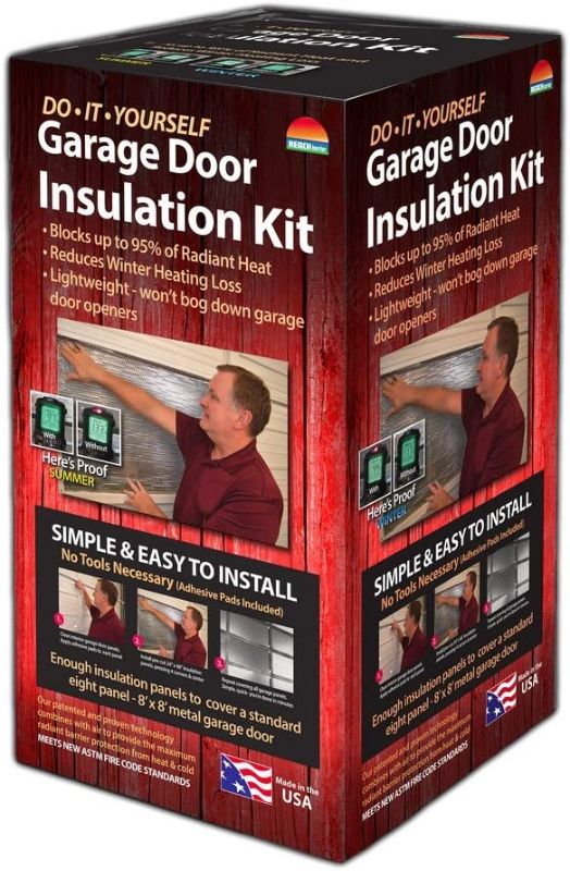 Photo 1 of Reach Barrier 3009 Garage Door Insulation Kit
