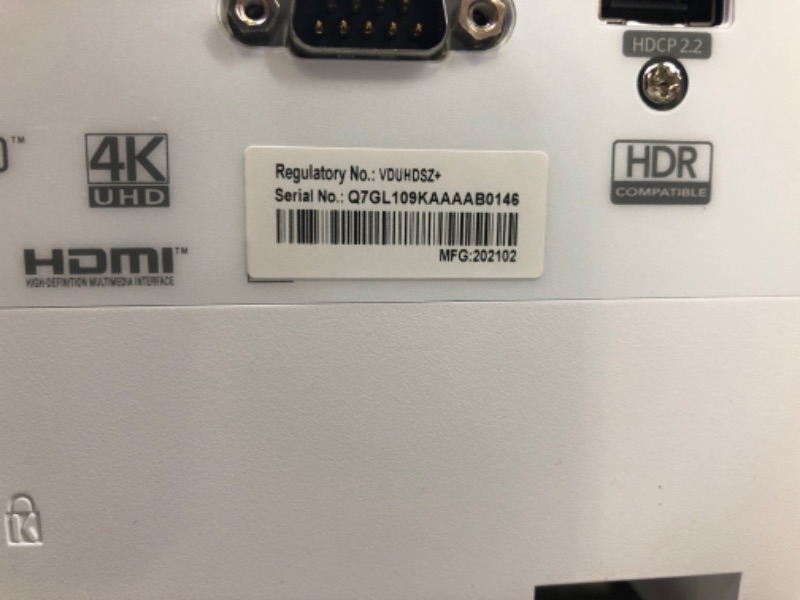 Photo 1 of Optoma Technology UHD38 4000-Lumen XPR 4K UHD Home Theater DLP Projector
