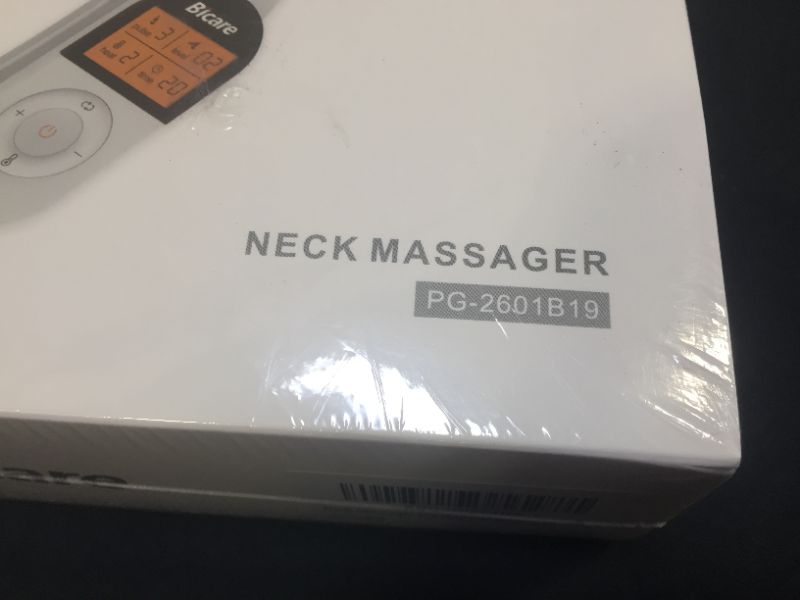 Photo 5 of Neck Relax Massager for Pain Relief Deep Tissue, Cordless Heated Neck Massager with Remote, 6 Modes 16 Intensity & 2 Pads (White)***Brand NEW FACTORY SEALED BUT THE PACKAGING ITS DAMAGED BUT ITEM INSIDE ITS GOOD CONDITION***
