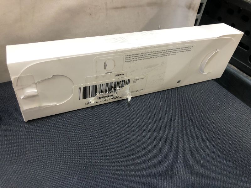 Photo 1 of Apple Watch Series 7 (GPS) 45mm Starlight Aluminum Case with Starlight Sport Band - Starlight
