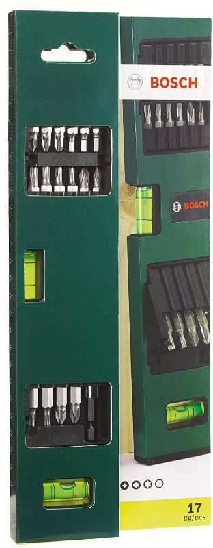 Photo 1 of BOSCH 17-piece spirit level set 2607017070
