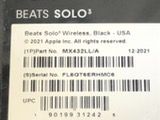 Photo 3 of Beats Solo3 Wireless On-Ear Headphones - Apple W1 Headphone Chip, Class 1 Bluetooth, 40 Hours of Listening Time, Built-in Microphone - Black (Latest Model)---NEW FACTORY SEALED
