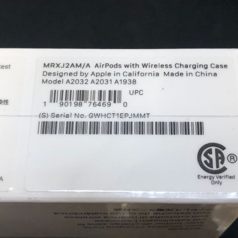 Photo 4 of Apple AirPods (2nd Generation) ---- FACTORY SEALED
