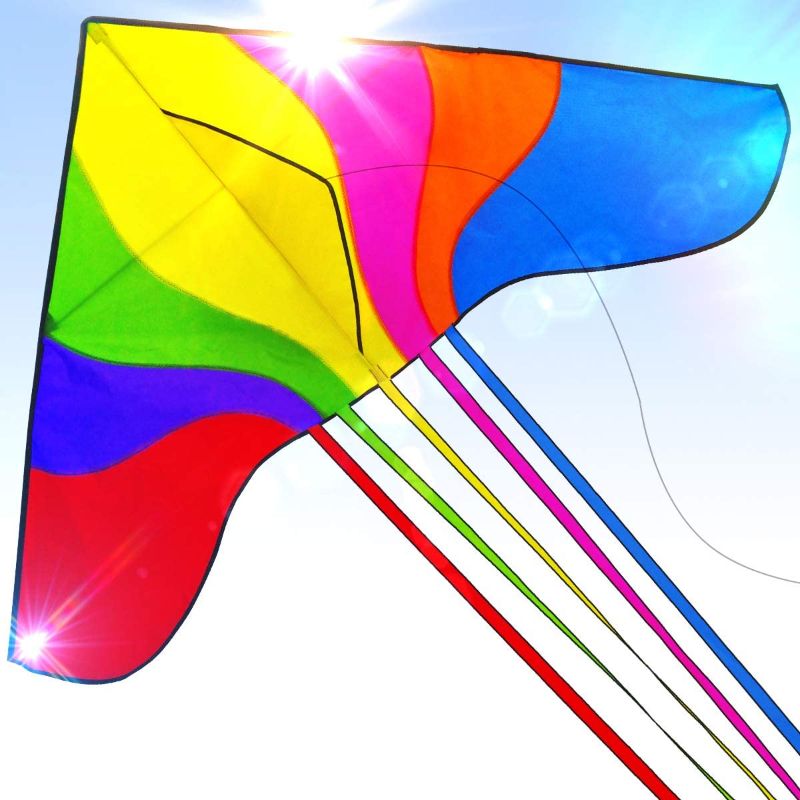 Photo 1 of Easy to Fly Large Nylon Bird Kite for Kids and Adults Kite measures 28" x 63". 
