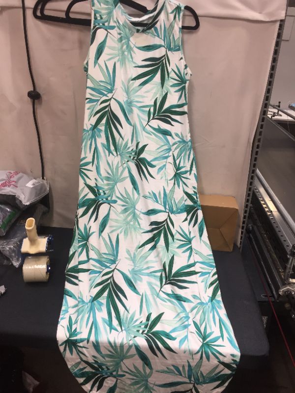 Photo 1 of MAXI DRESS (LEAF PRINT) SIZE MEDIUM