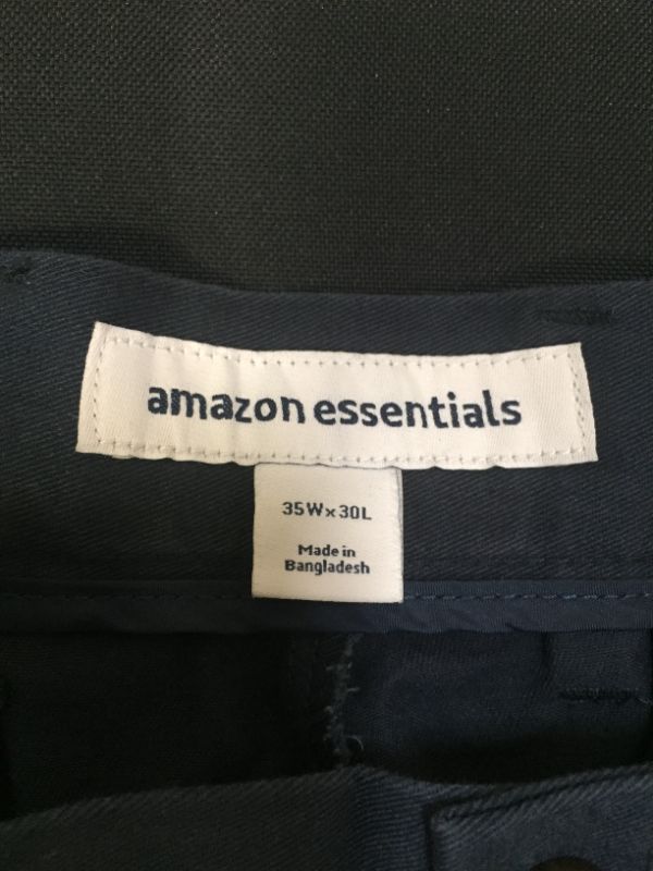 Photo 2 of amazon essentials mens dress pants ( 35W X 30 L ) 